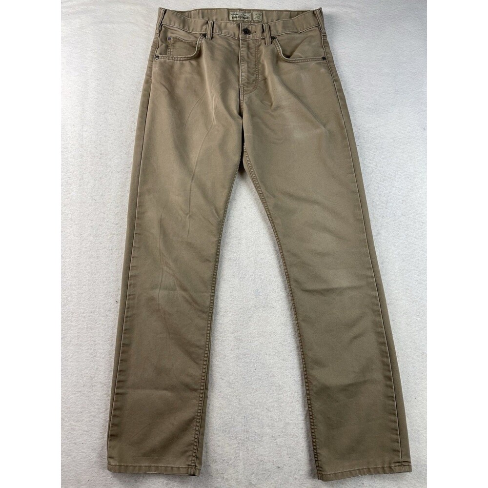 Patagonia Iron Clad Men’s Tan 32x32 Straight Organic Cotton Pants